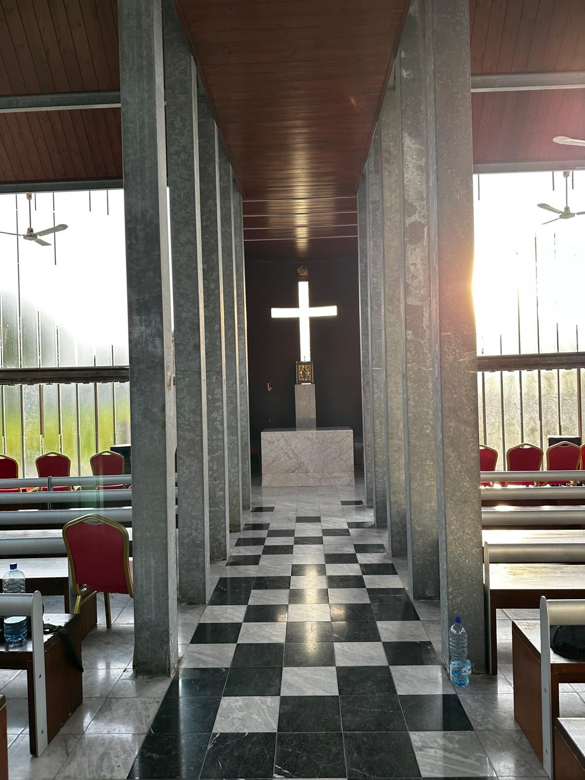 Private Chapel Gabon nave